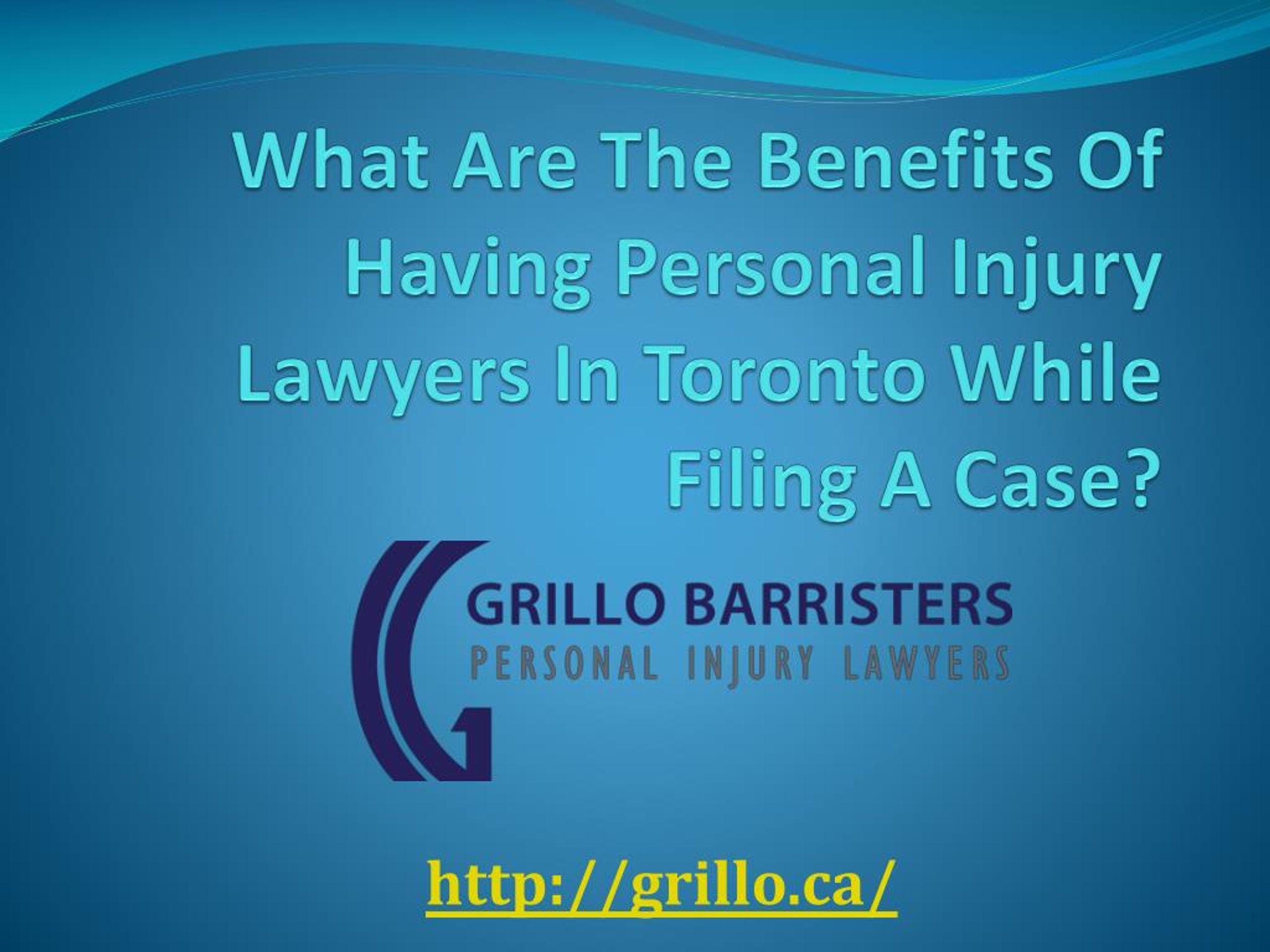 Personal Injury Lawyer in Toronto