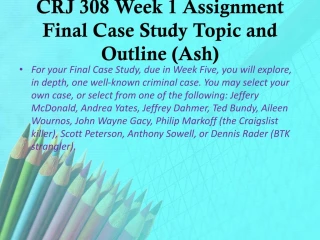case study assignment 1 Case study 1: applying theory to practice due week 4 and worth 130 points social scientists have proposed a number of theories to explain juvenile delinquency each has its own strengths and weaknesses. case study assignment 1 Case study 1: applying theory to practice due week 4 and worth 130 points social scientists have proposed a number of theories to explain juvenile delinquency each has its own strengths and weaknesses.