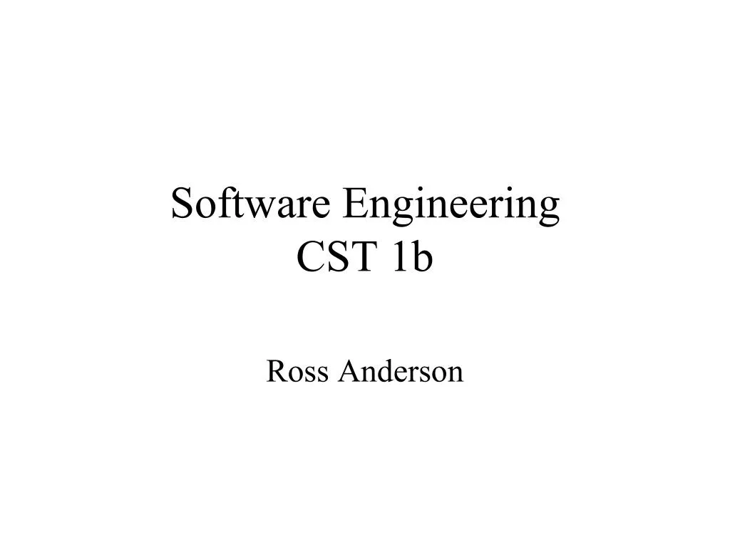 cst software