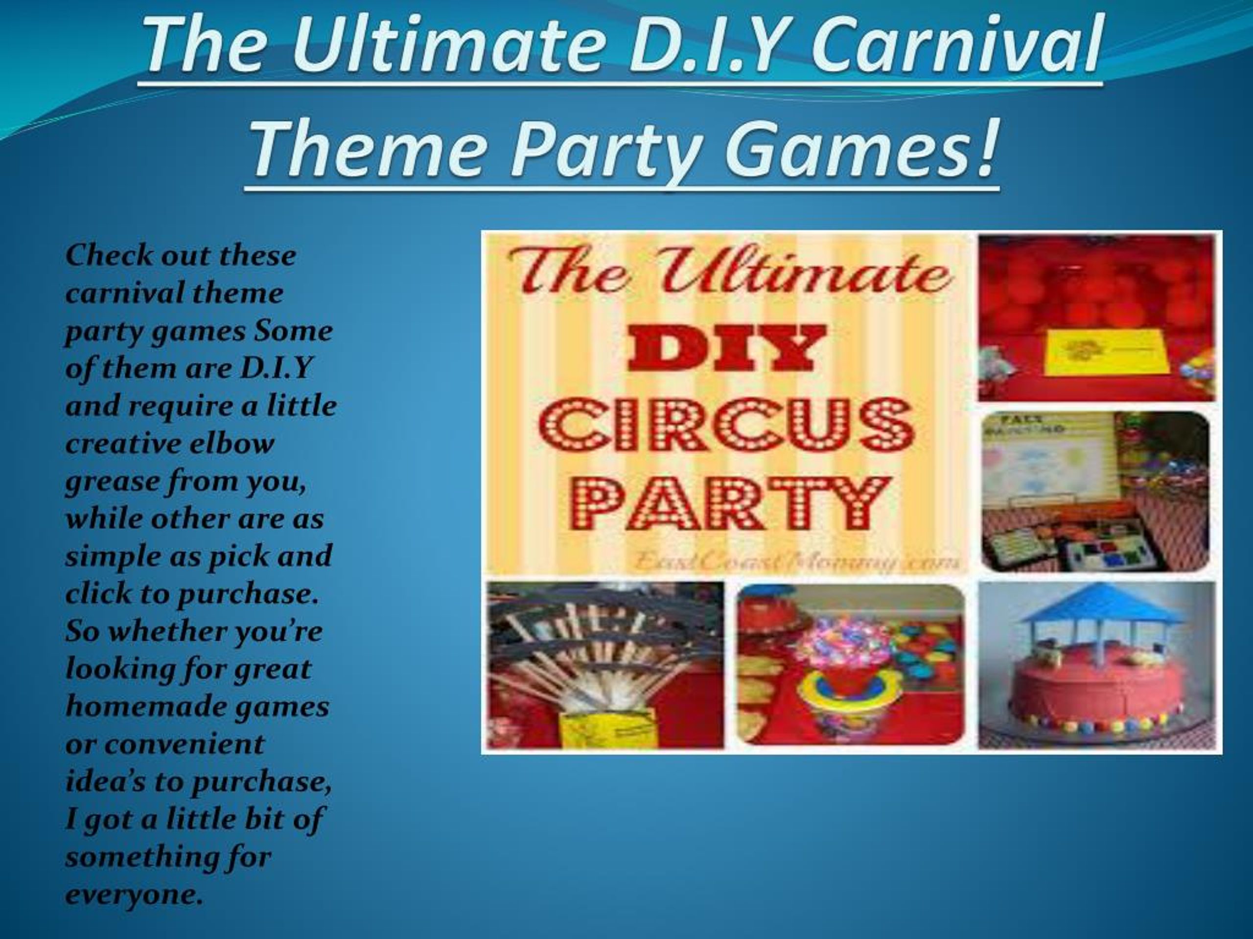 How to Throw the Best Backyard Carnival Ever-15 Carnival Ideas  Carnival  birthday party theme, Backyard carnival, Carnival themed party