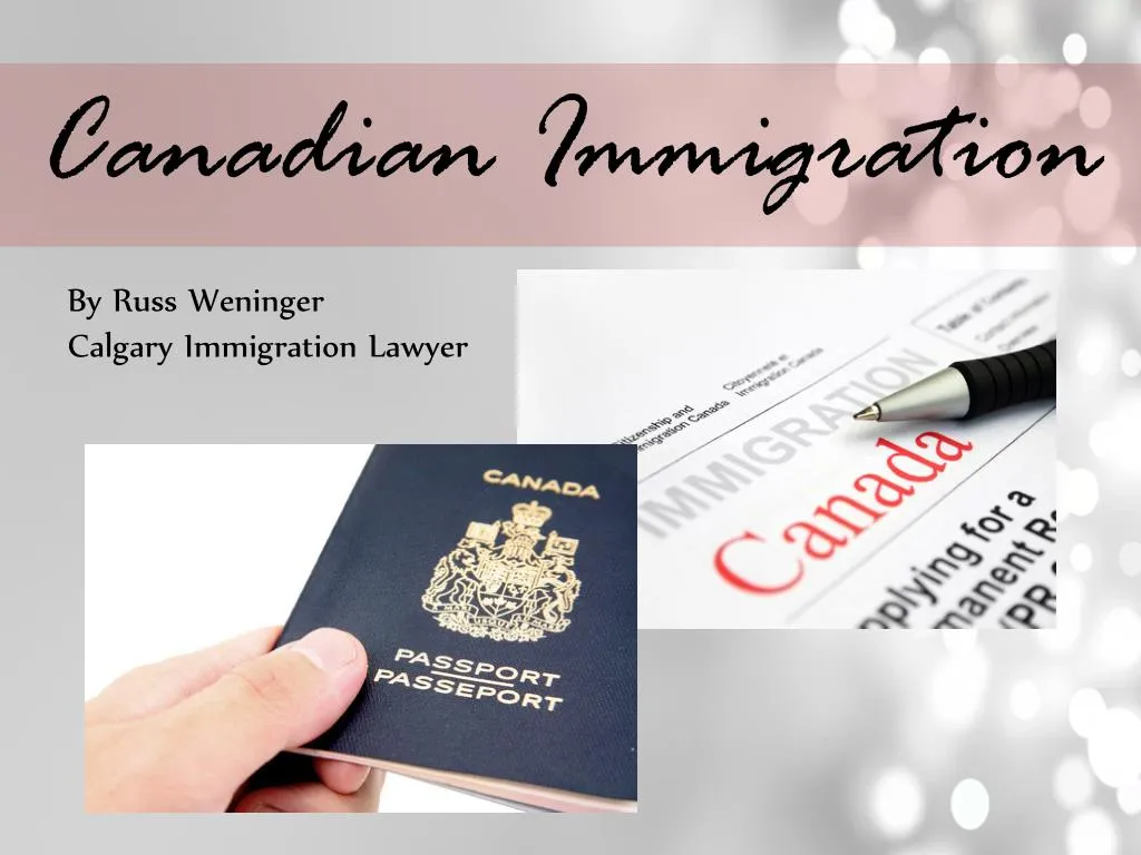 PPT Canadian Immigration PowerPoint Presentation Free Download ID 