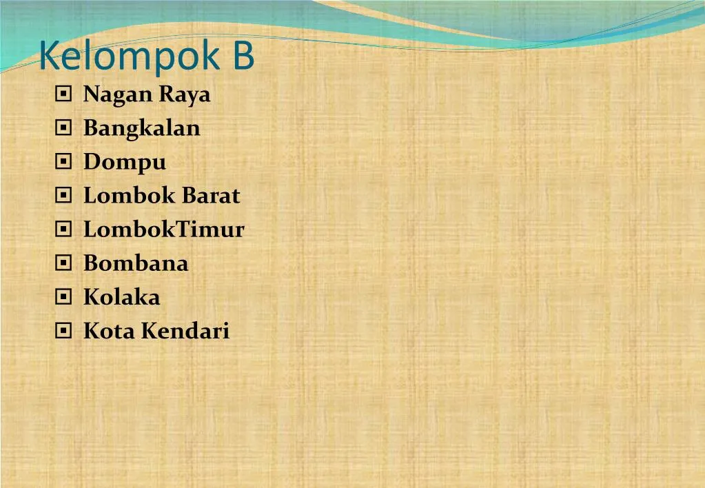 PPT - Kelompok B PowerPoint Presentation, Free Download - ID:7294013