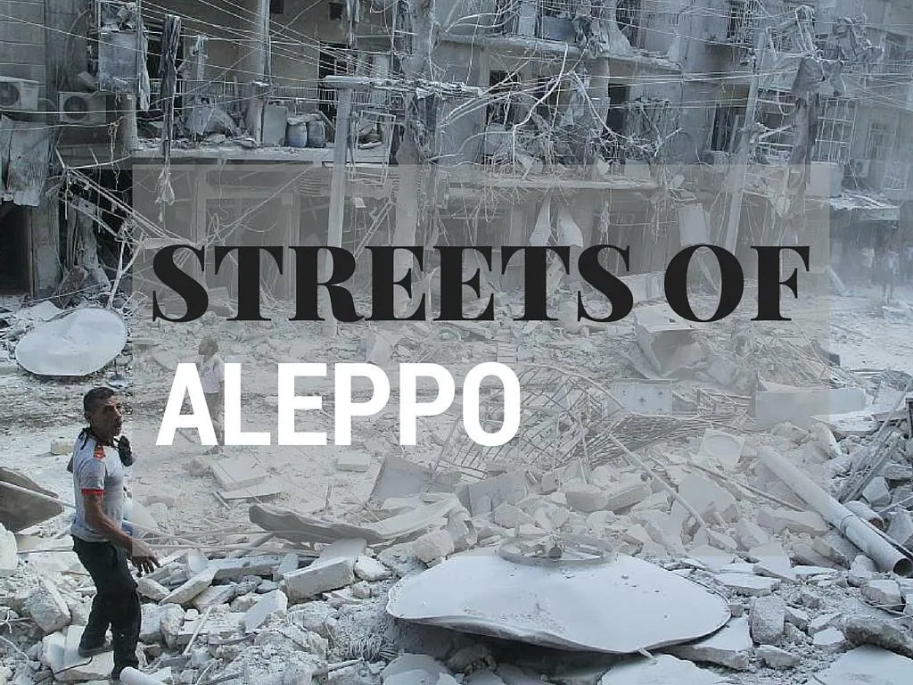 streets of aleppo n.