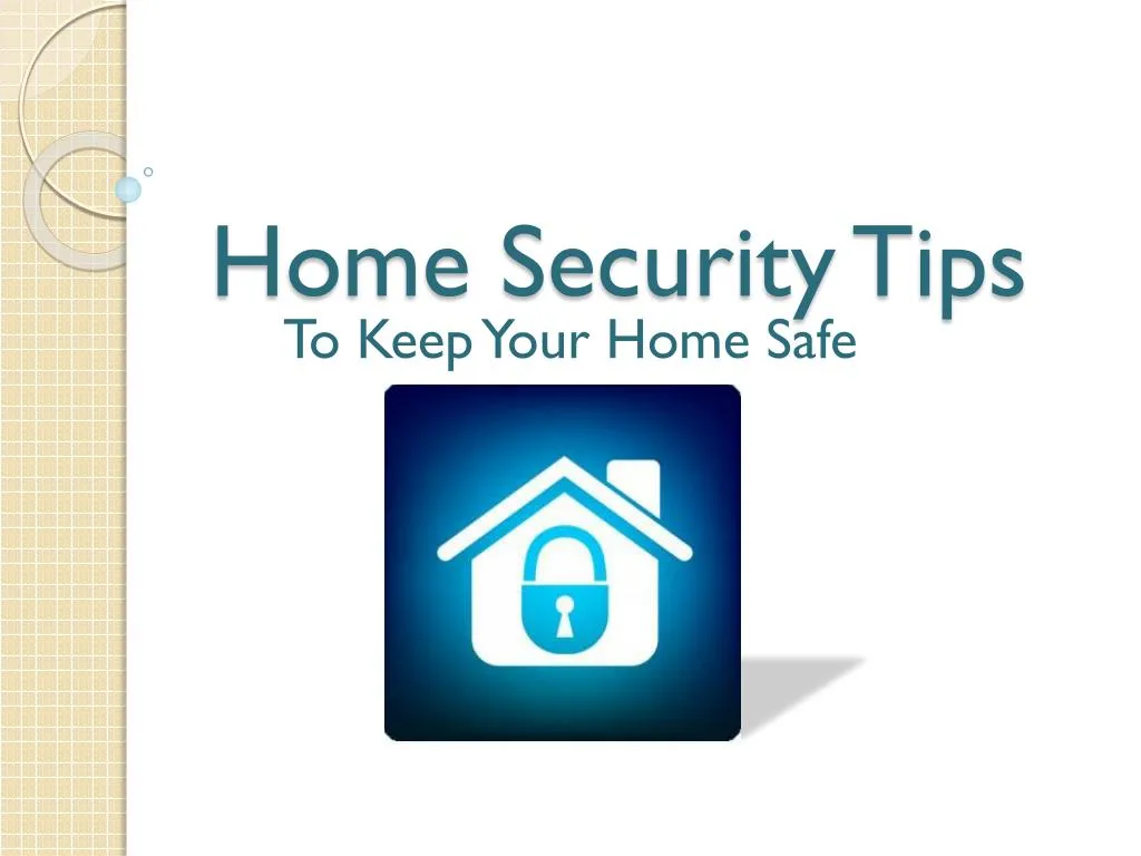 home security tips n.