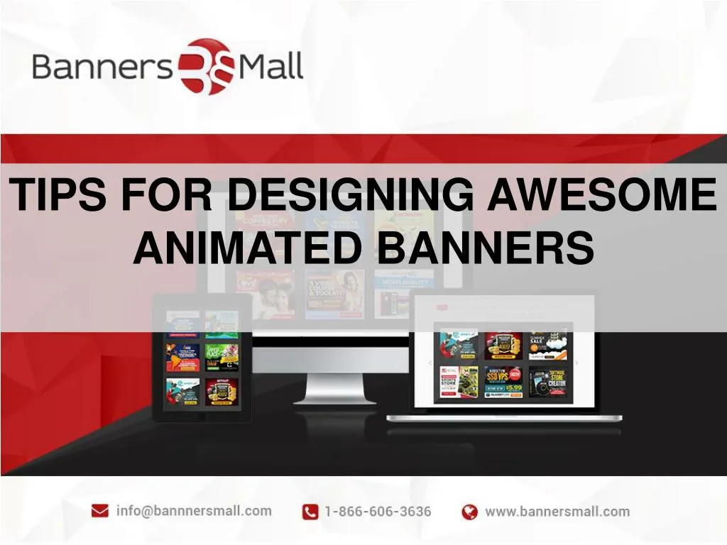 Ppt Animated Banners Designing Tips Powerpoint Presentation