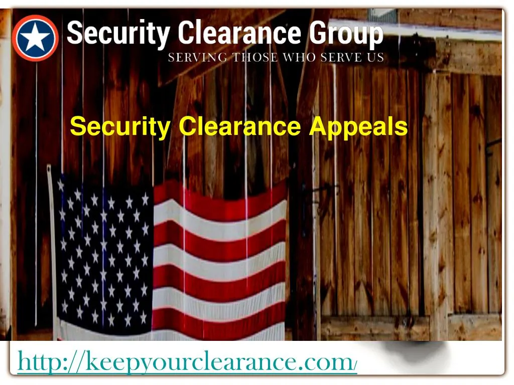 security clearance appeals n.
