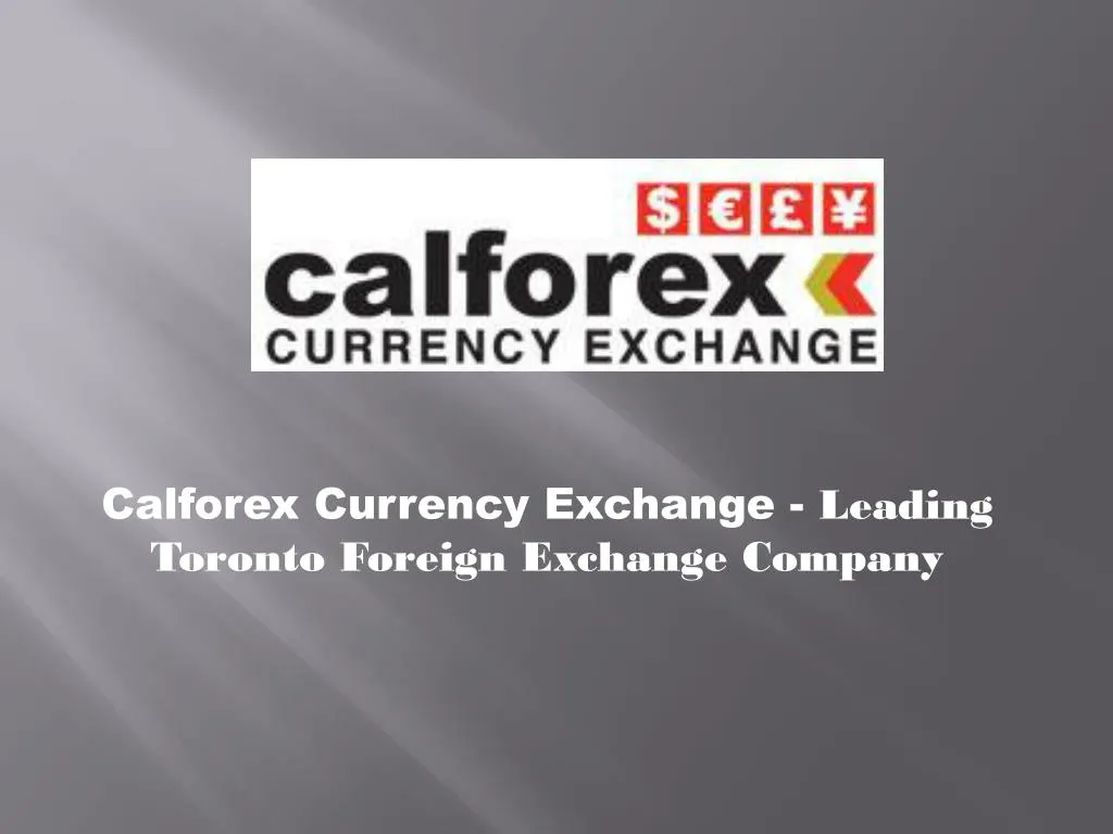 Calforex currency exchange-toronto downtown