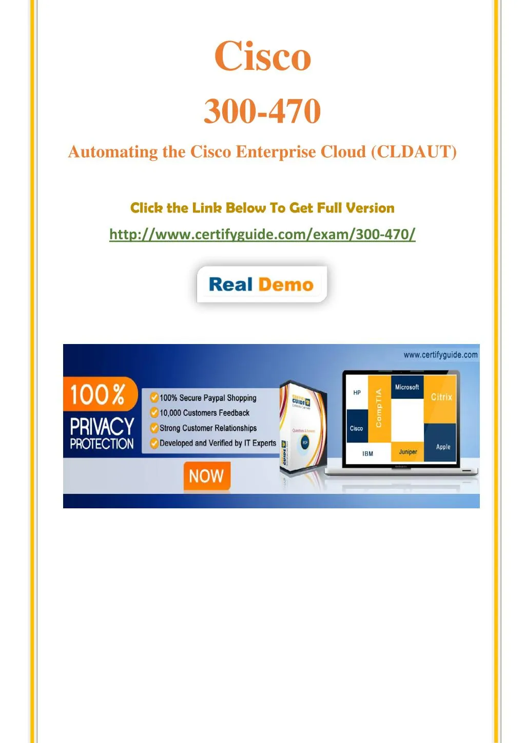 500-470 Latest Dumps Pdf