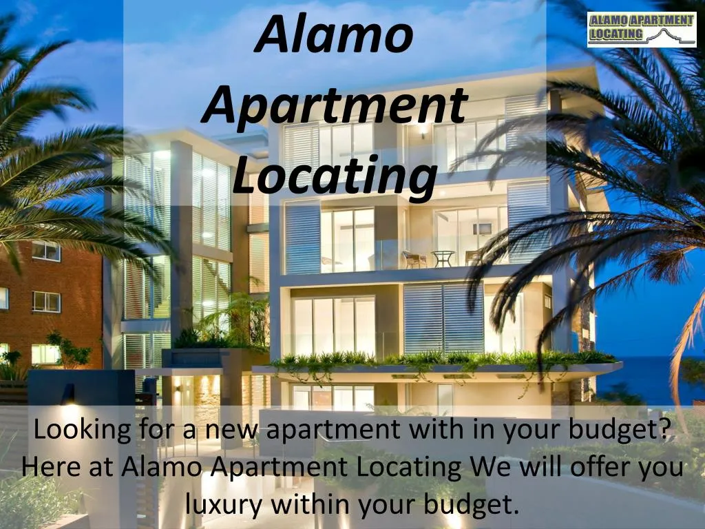 alamo apartment locating n.
