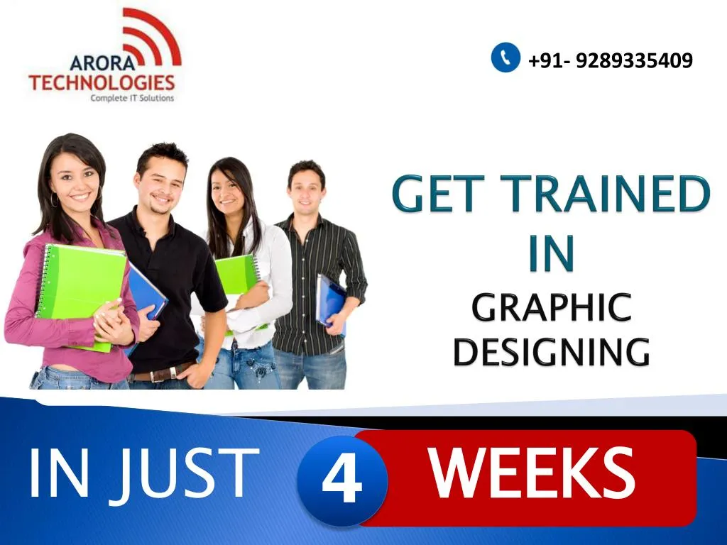 get trained in graphic designing n.