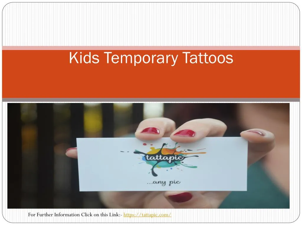 kids temporary tattoos n.