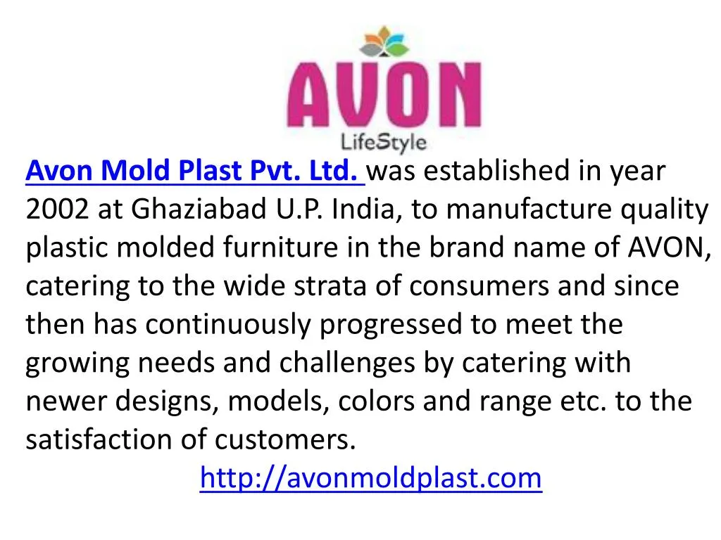 PPT Avon Mold Plast Pvt Ltd PowerPoint Presentation, free download