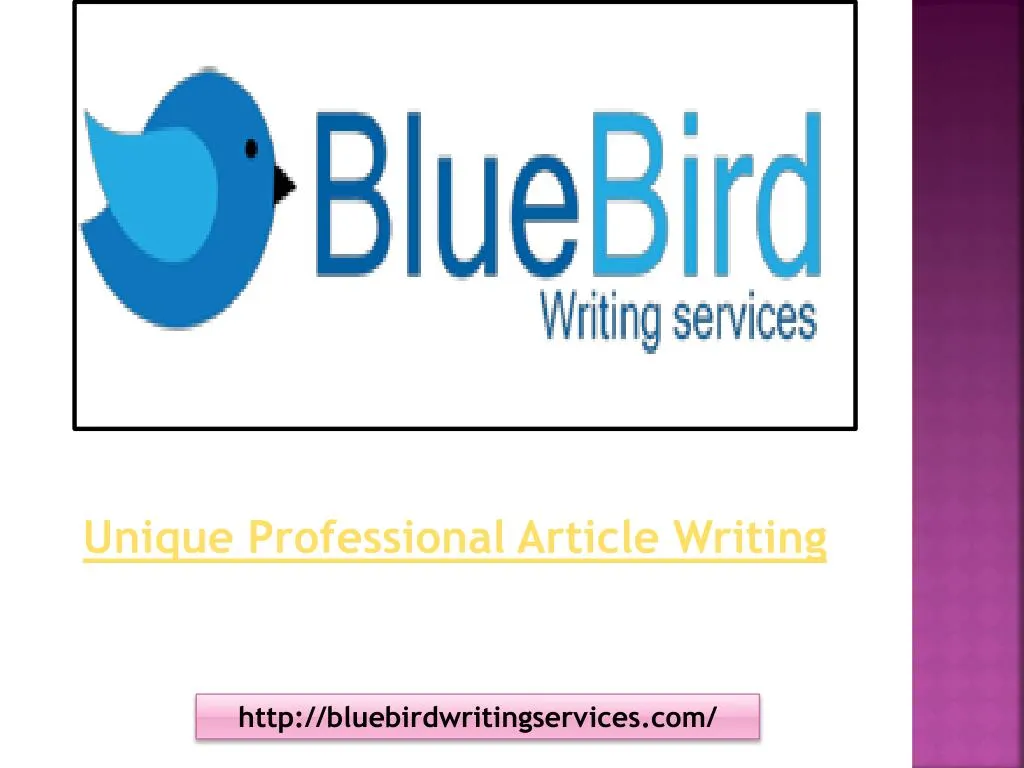 presentation writers service online