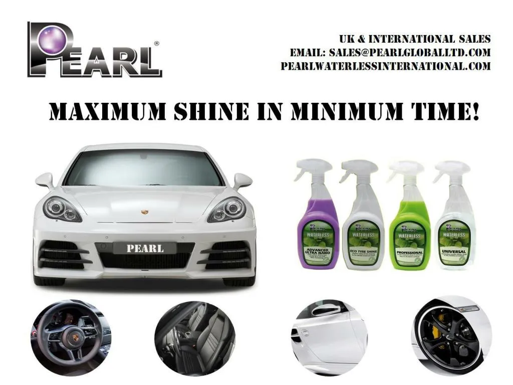 PPT The Pearl Car Care business PowerPoint Presentation, free