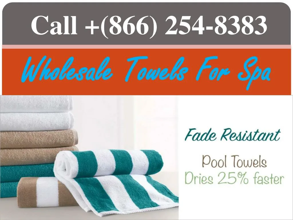 PPT Wholesale Towels For Massage And Bath PowerPoint Presentation