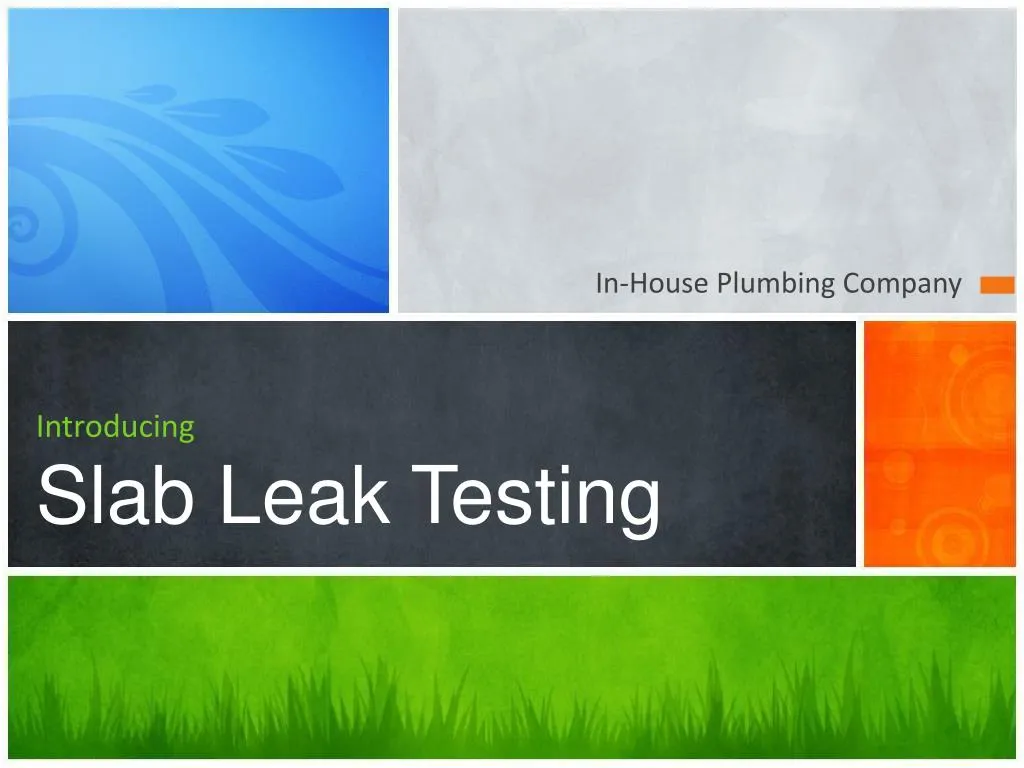 introducing slab leak testing n.
