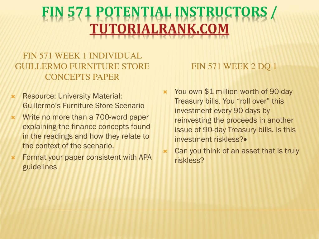 fin 571 week 6 furniture store Fin 571 week 5 individual text problems ch 17 problem fin 571 week 6 learning guillermo furniture store analysis fin 571 week 4 dq 1 fin 571. fin 571 week 6 furniture store Fin 571 week 5 individual text problems ch 17 problem fin 571 week 6 learning guillermo furniture store analysis fin 571 week 4 dq 1 fin 571.