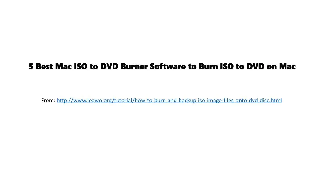 free program burn iso to dvd