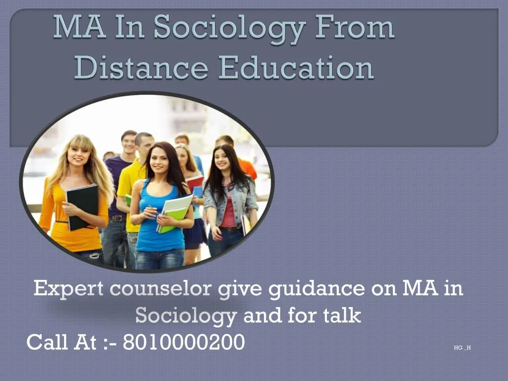 PPT - Ma in sociology 8010000200 PowerPoint Presentation, free download ...