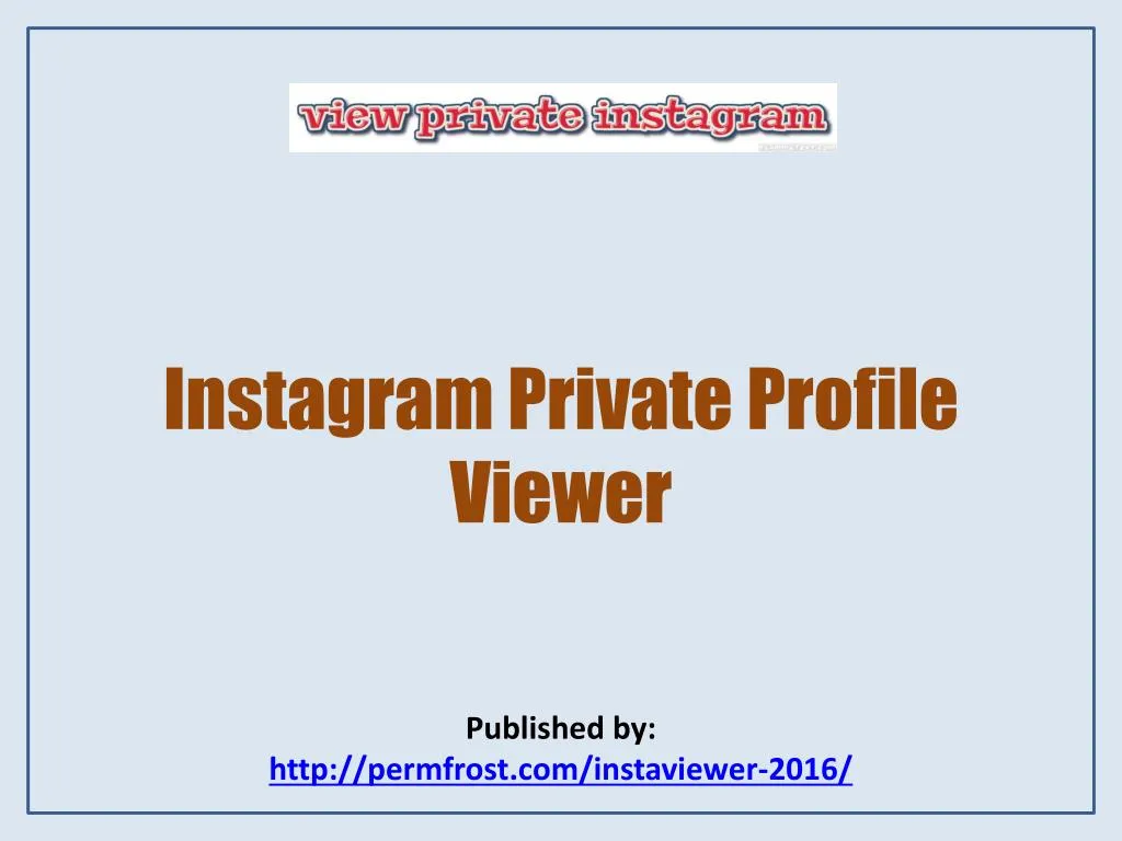 facebook private picture viewer online