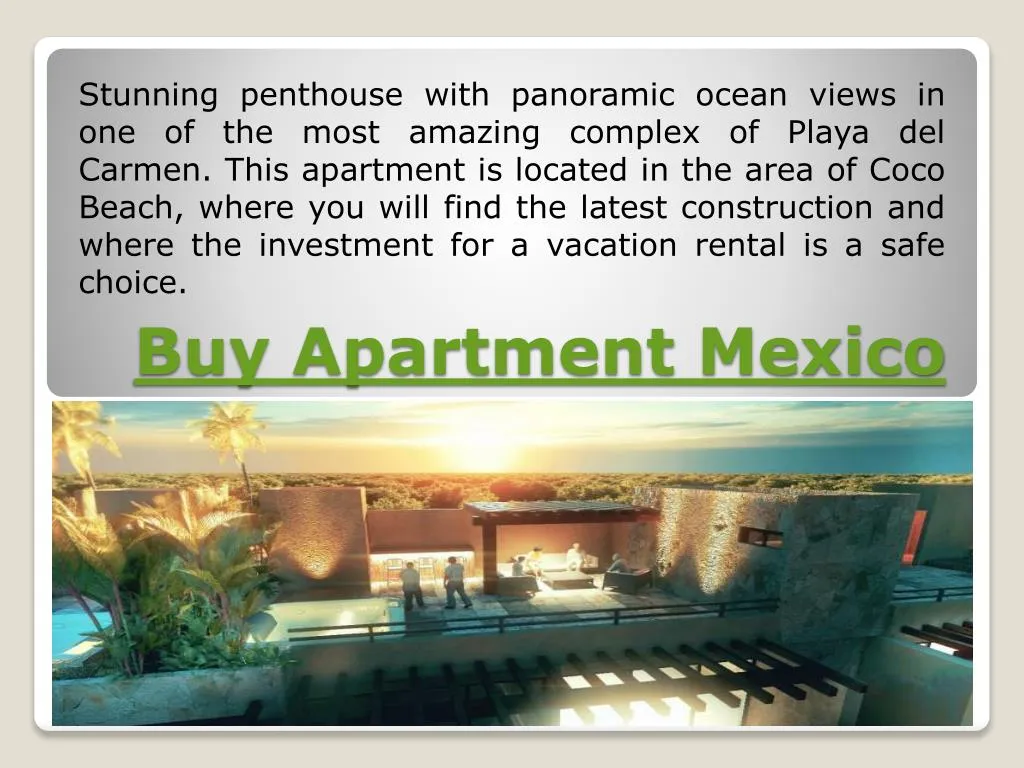 buy apartment mexico n.