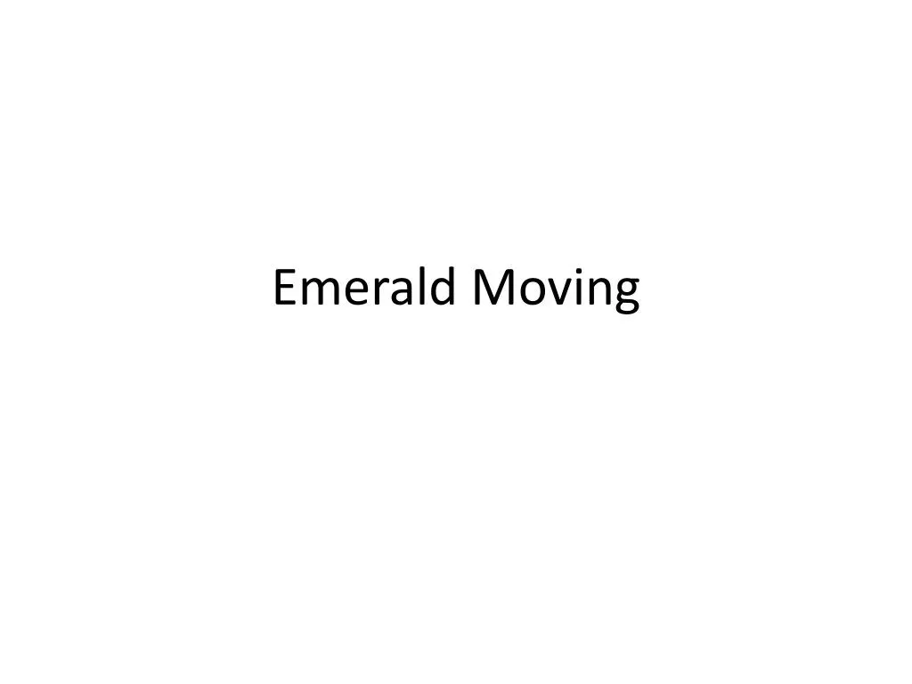 emerald moving n.