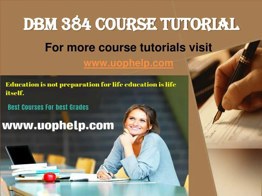 dbm 384 course tutorial n.