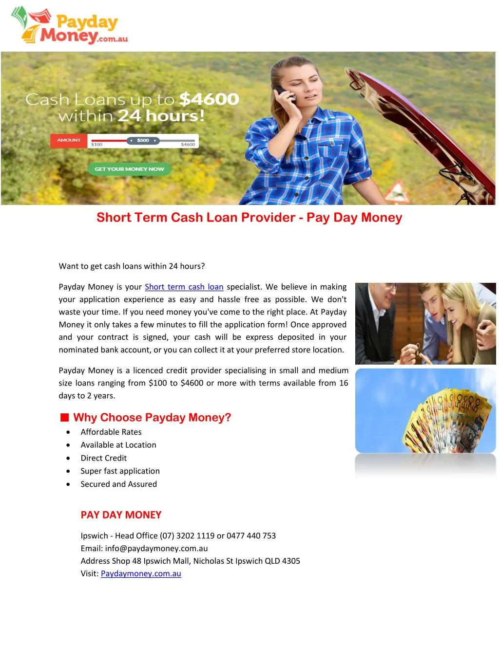 Cash advance america merrill rd photo 1