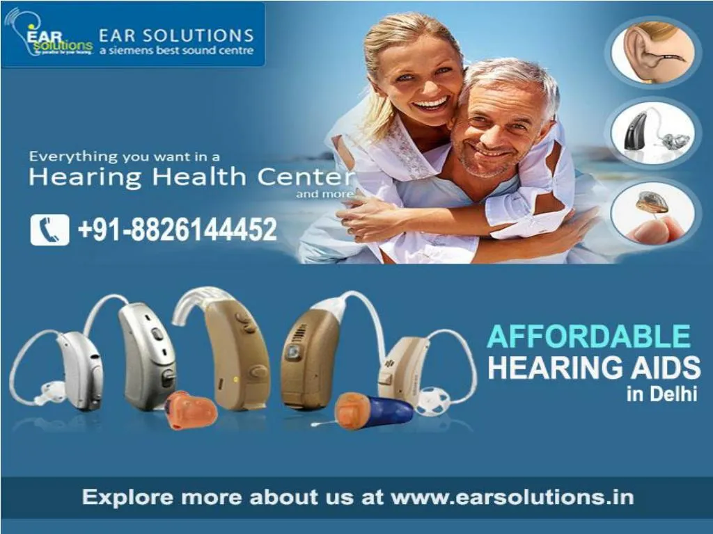 PPT Discount on hearing aid price in Delhi EAR Solutions PowerPoint Presentation ID7310703
