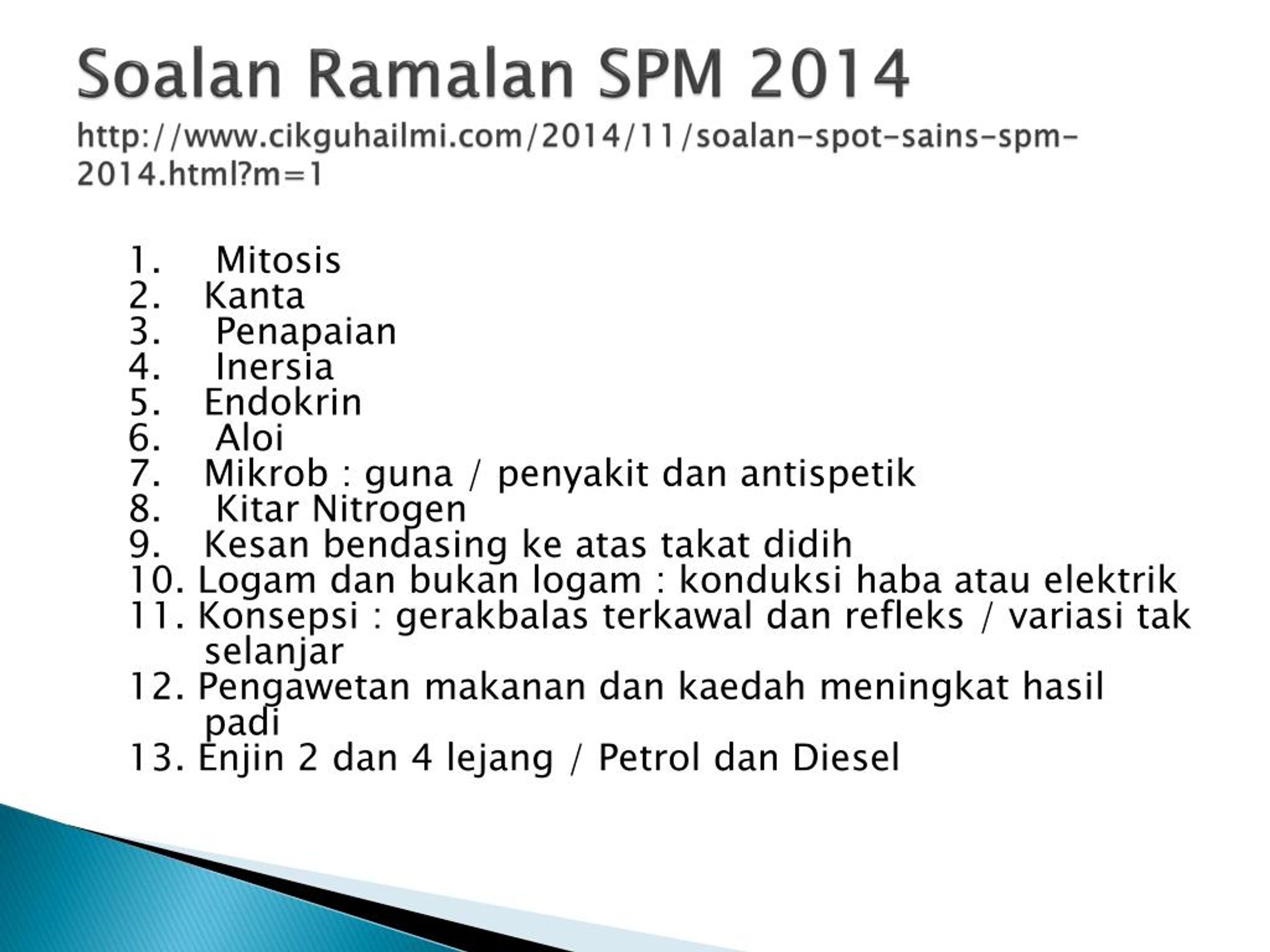 Soalan 11 Sains Spm  Jiran