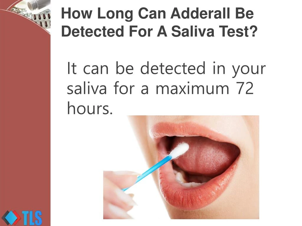 saliva detecting adderall in