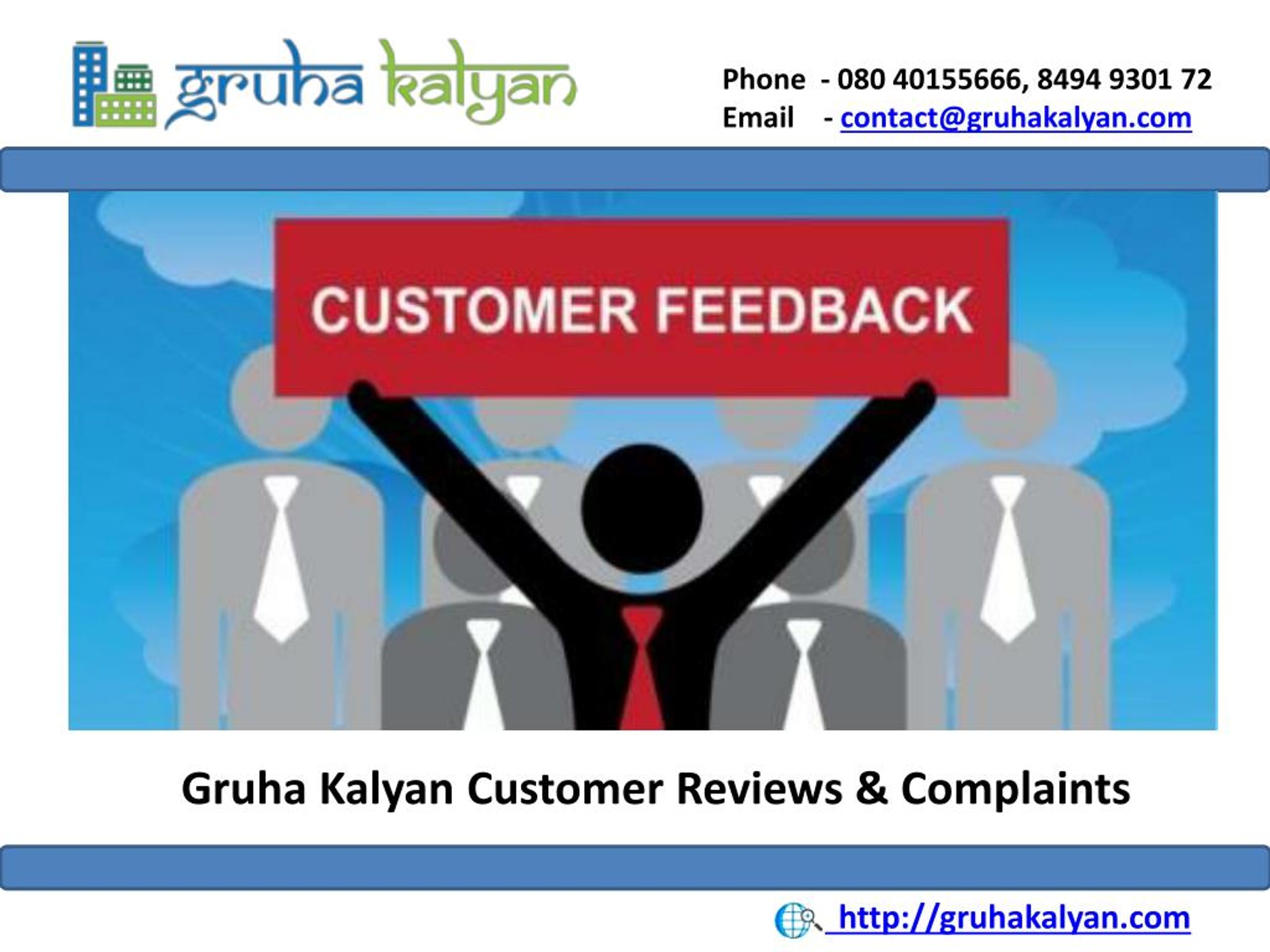 Email - contact@gruhakalyan.com Gruha Kalyan Customer Reviews & Complai...