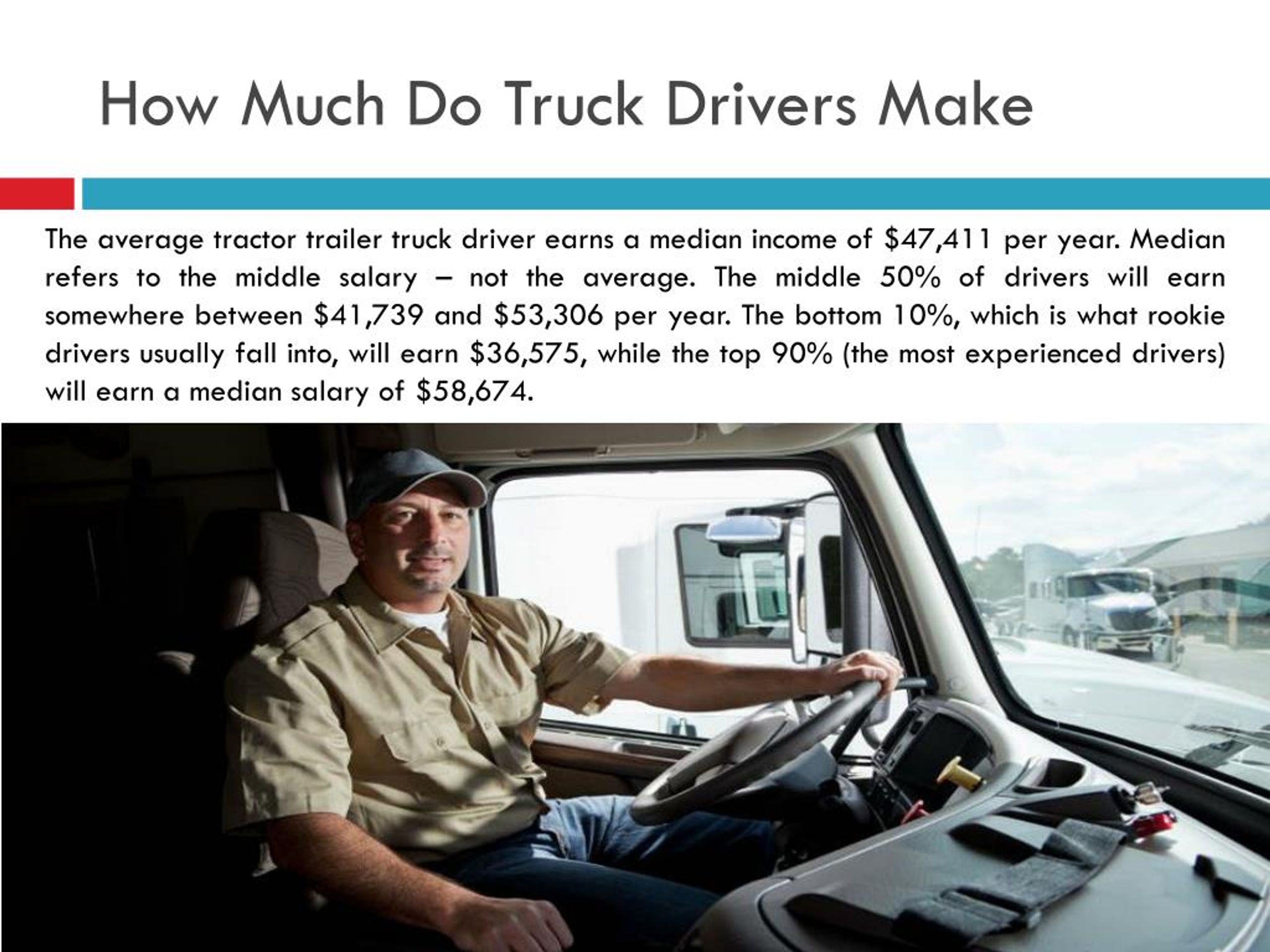 how much does truck drivers make uk