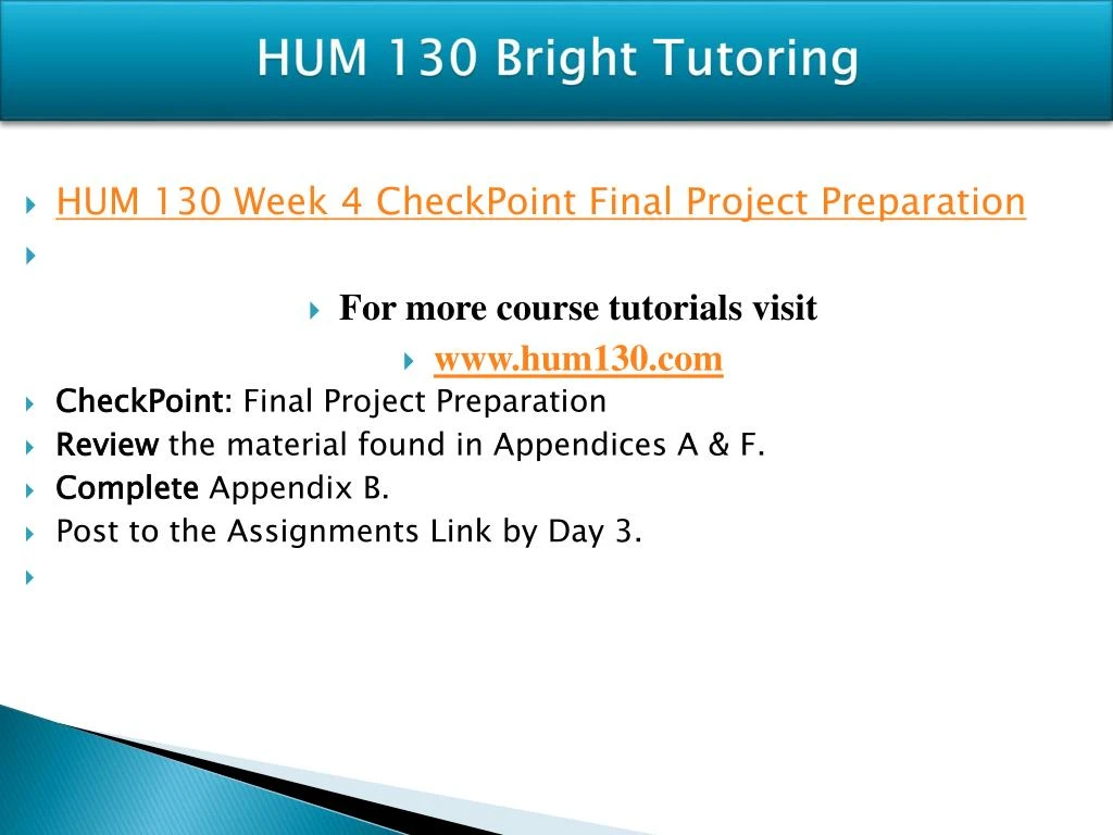 hum 130 final hum 130 final