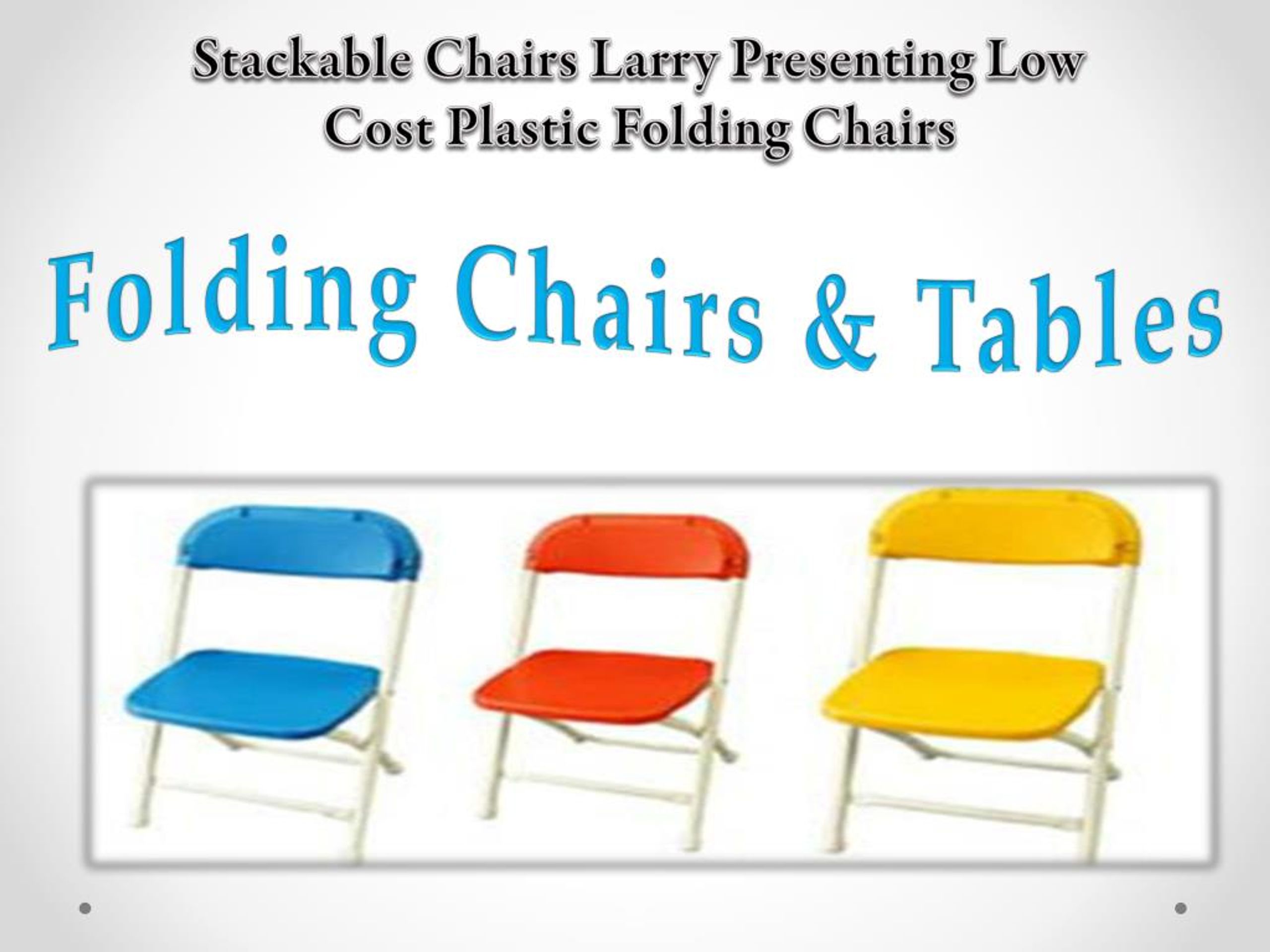 low cost folding chairs