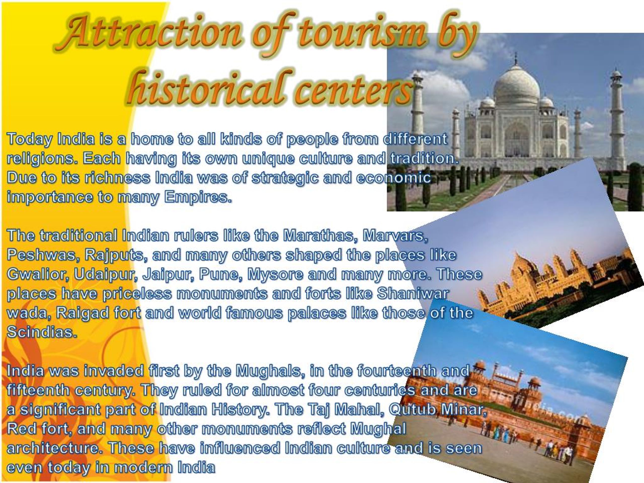tourism sector in india ppt