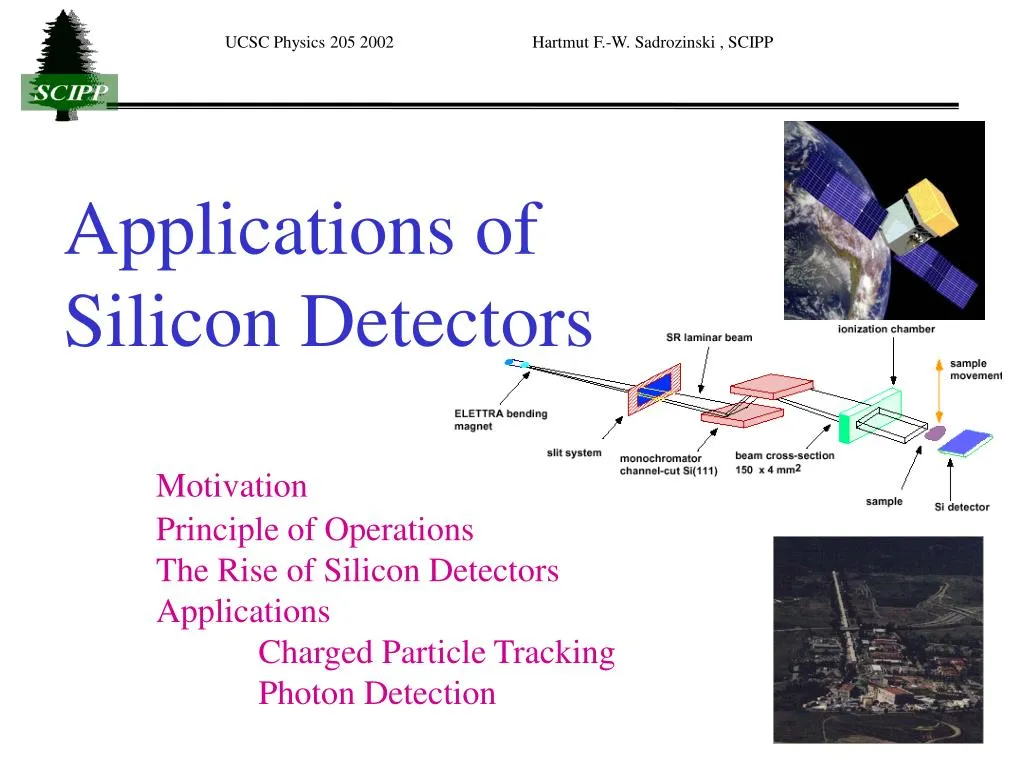 PPT - Silicon Detector Application PowerPoint Presentation, free ...