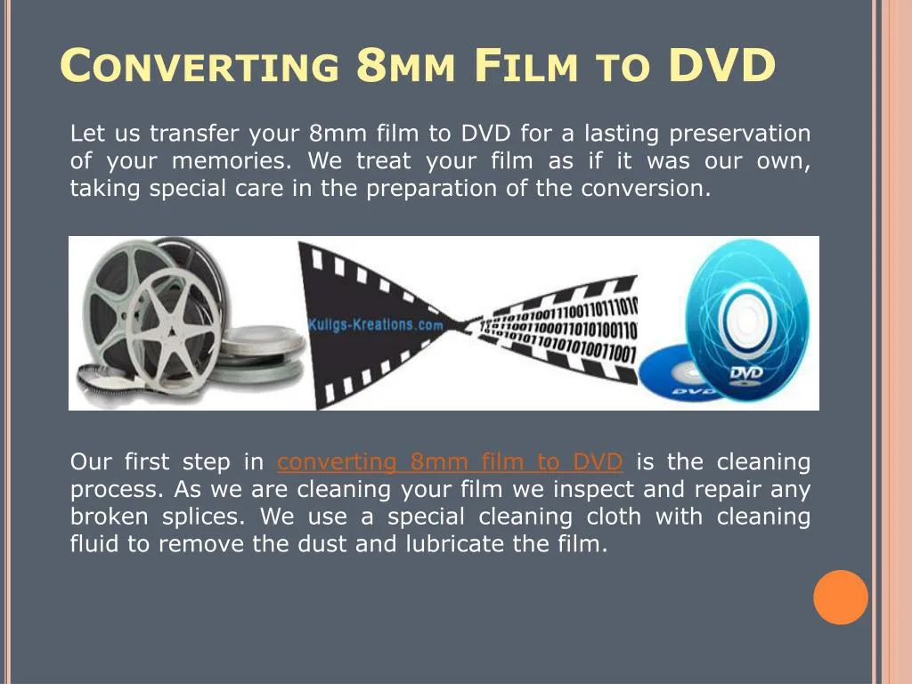 PPT Convert 8mm Film to DVD PowerPoint Presentation, free download