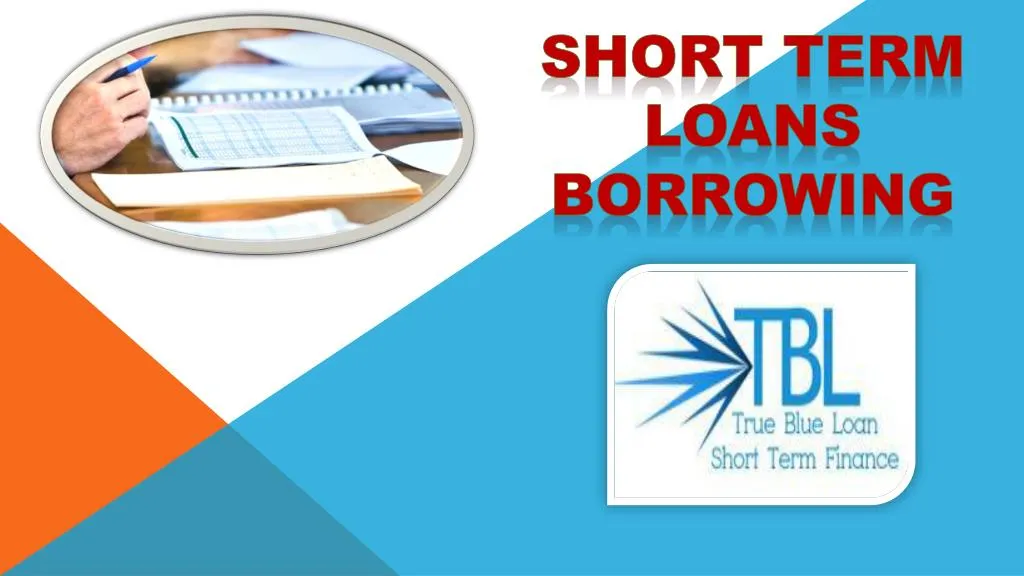 short term loans borrowing n.