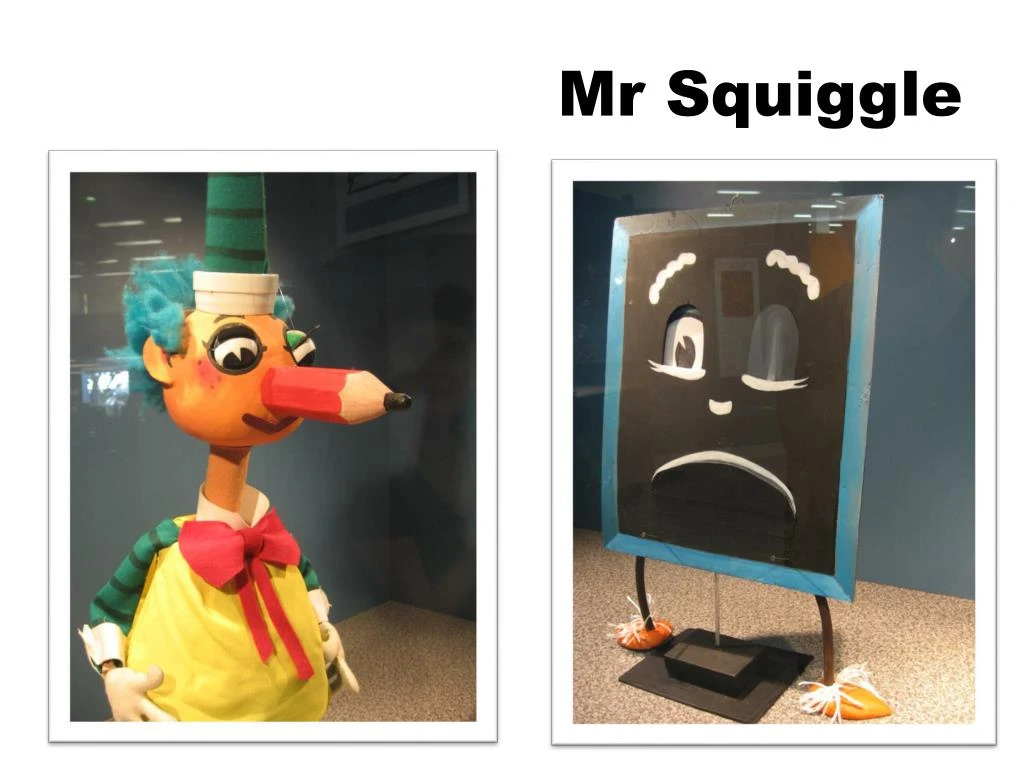 mr squiggle plush