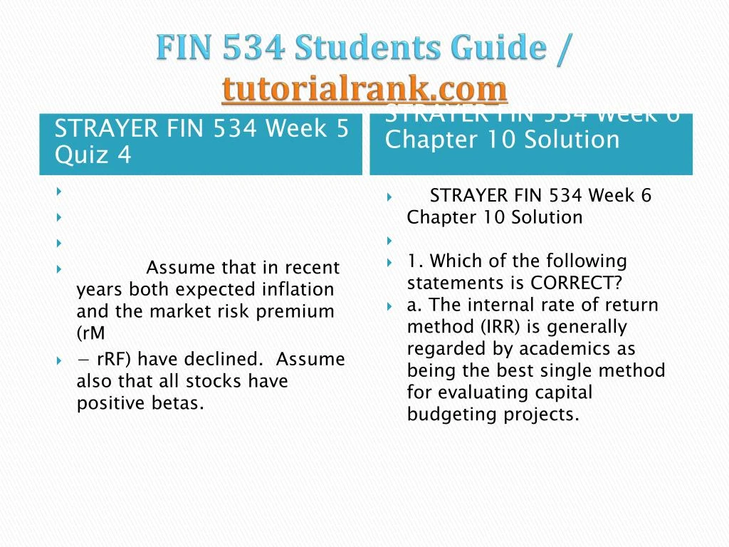 fin 534 quiz 3 week 4 strayer Strayer fin 534 week 4 quiz 3 $999 add to cart strayer fin 534 week 3 quiz 2 $999 add to cart strayer fin 534 week 3 chapter 5 solution $500 add to cart. fin 534 quiz 3 week 4 strayer Strayer fin 534 week 4 quiz 3 $999 add to cart strayer fin 534 week 3 quiz 2 $999 add to cart strayer fin 534 week 3 chapter 5 solution $500 add to cart.