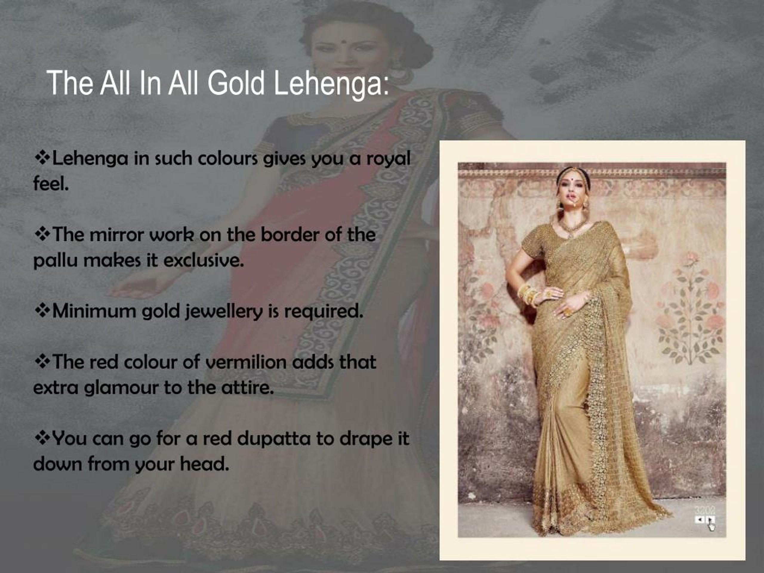 Brush up your style with Indian traditional wear: The Lehenga Choli