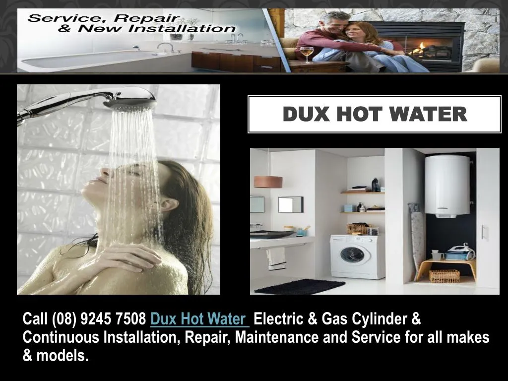 PPT Dux Hot Water PowerPoint Presentation, free download ID7319377