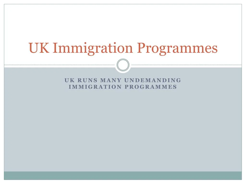 immigration to the uk presentation