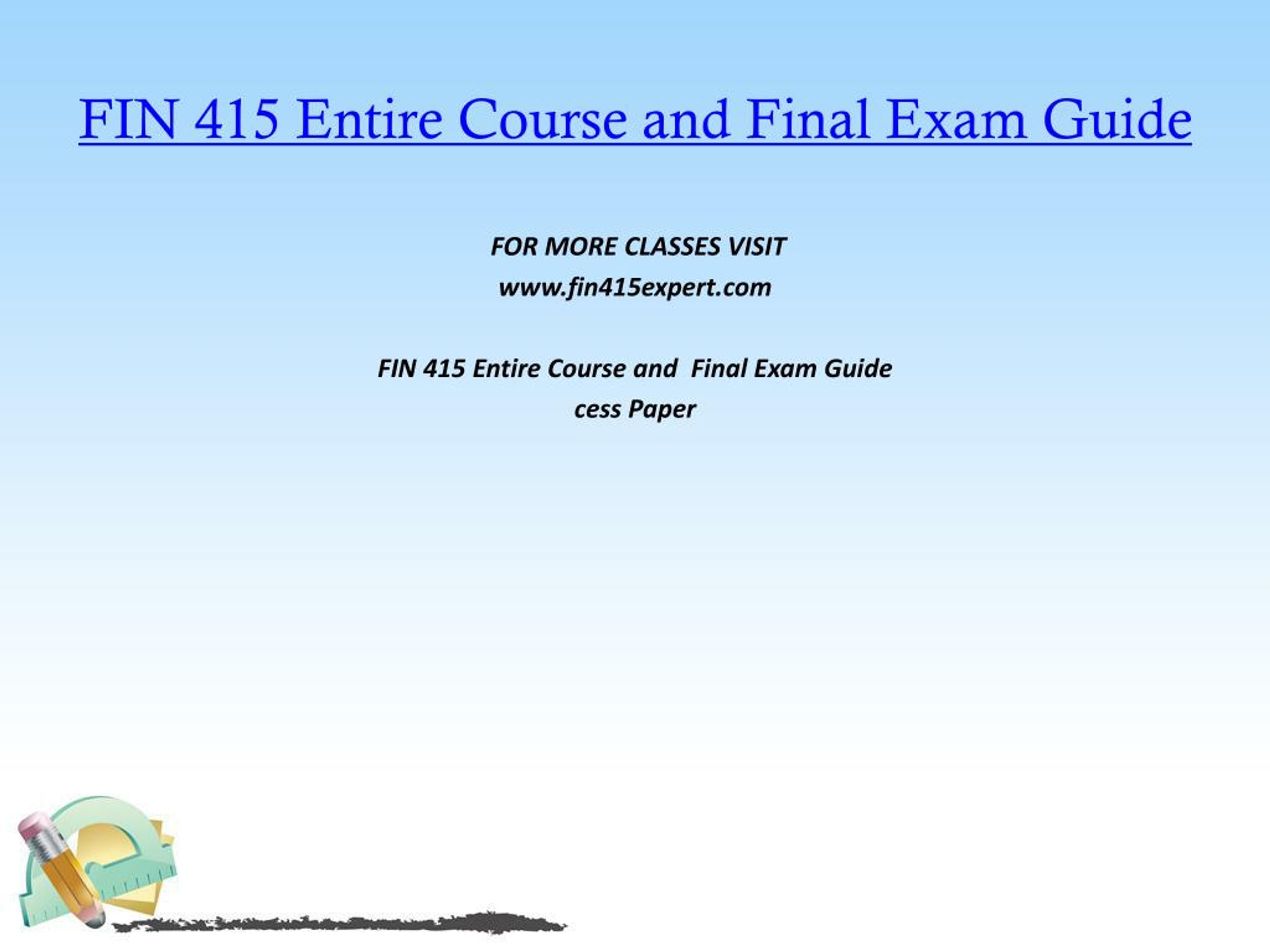 300-415 Exam Revision Plan