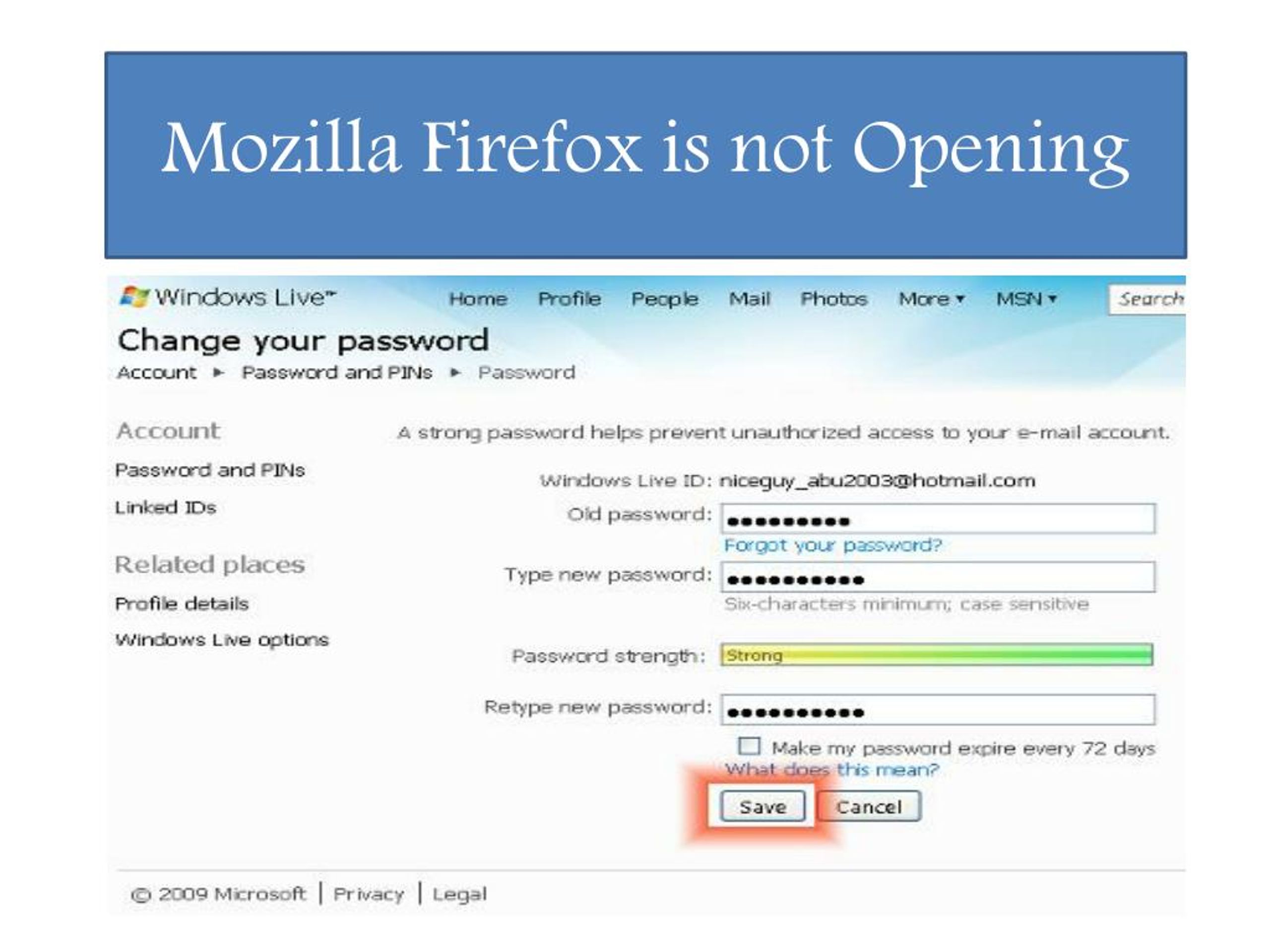 mozilla firefox not opening links after windows 10 update