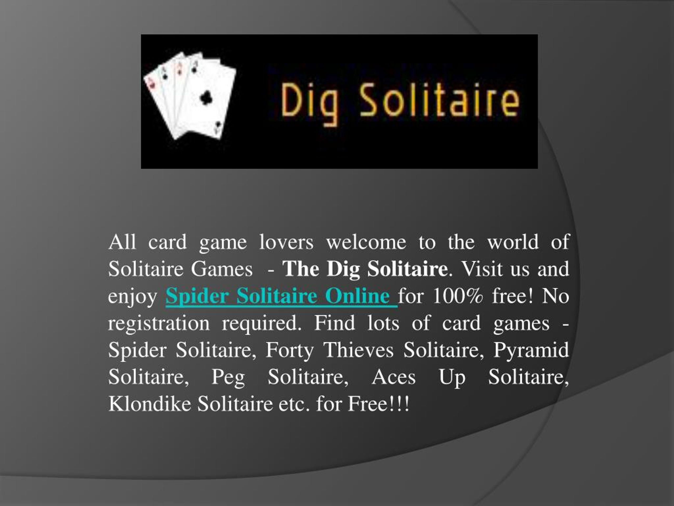 Spider Solitaire - Play Free Online [No Signup Required]