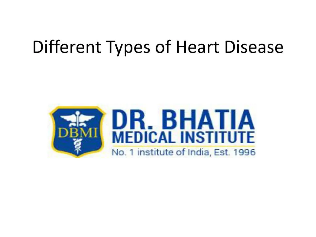 different types of heart disease n.