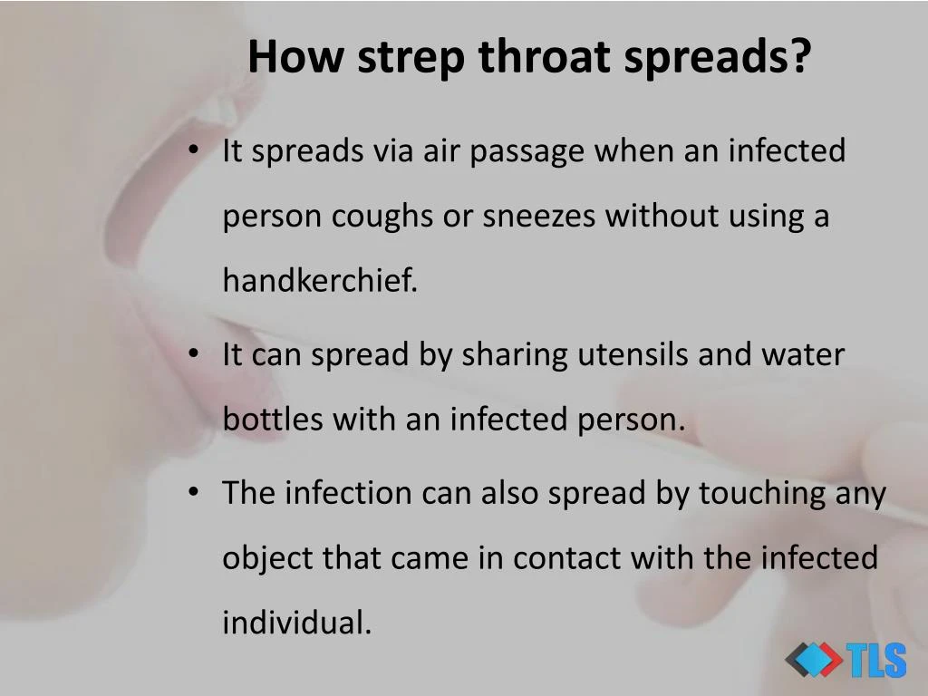 PPT How To Combat Warning Signs Of Strep Throat PowerPoint