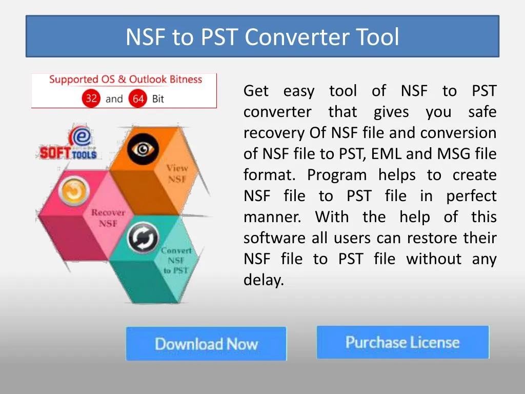 tool to convert nsf to pst